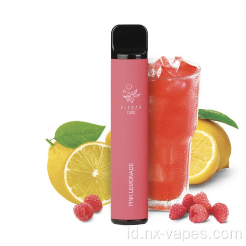 ELF BAR 1500 Puffs Rasa Vape sekali pakai